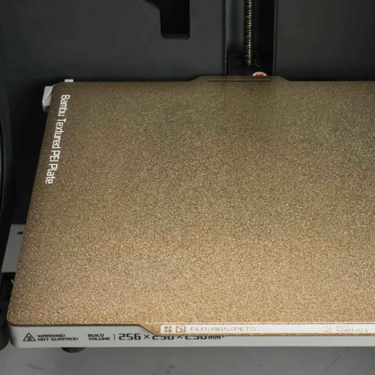 En Textured PEI Plate i skrivaren